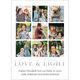 Love & Light Foil Multi Holiday Photo Cards Image 9 of 9